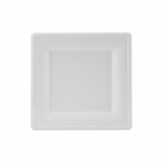 Eco Square Plate / 20x20cm / 50pcs