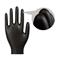 Nitril Gloves / Black / S / 100pcs