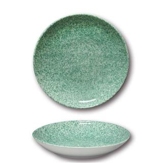 Napoli Deep Plate / 26cm / Granit Green