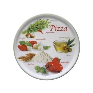 Pizza Plate Napoli / 33cm / Green / 6pcs