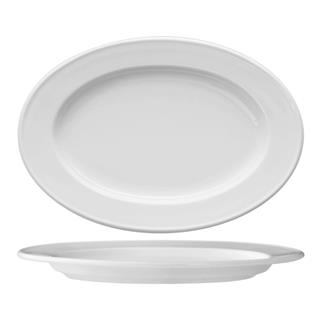 Delta Flat Plate / oval / 34cm
