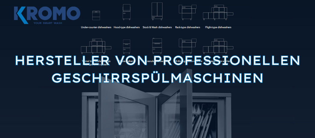 KROMO – Hersteller von Geschirrspülern